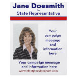 Political Election Campaign Flyer Template