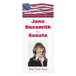 Political Election Campaign Rack Card Template