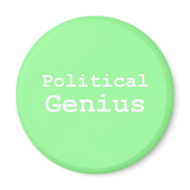 Political Genius Gifts magnets