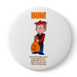Political Halloween Trick or Treat Pin