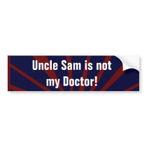 Political Humor Obamacare Bumper Sticker