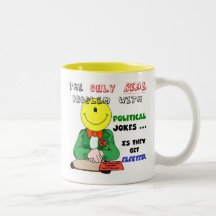 Political Jokes Get Elected Mugs