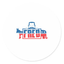 Political Party of Fred Sticker