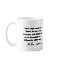 Political quotes by John Adams Coffee Mug