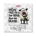 Political Sheep the Scream sheople sheeple magnets by YesPoliticsSuck Political Sheep the Scream sheople sheeple magnets