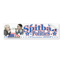 Political Spitballs bumper stickers by Election2008Gear Political Spitballs bumper stickers