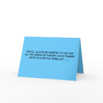 Politically incorrect Father's Day Cards