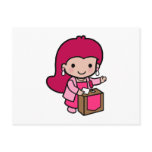 Politician Girl Postcards