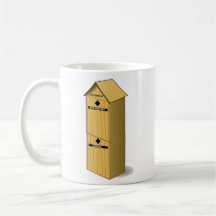 Politicians and Voter Outhouse Coffee Mug