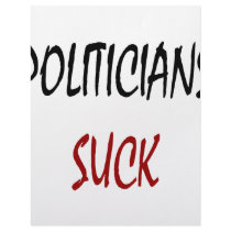 Politicians Suck letterhead