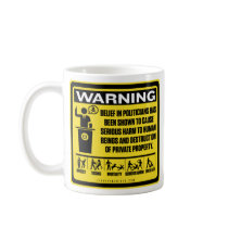 Politicians Warning Mug