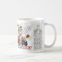 Politicks Suck mugs