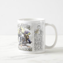 Politics Polarizes Coffee Mug