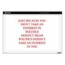 POLITICS SKIN FOR 17" LAPTOP 