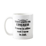 Politics: Term Limits For Congress Mug