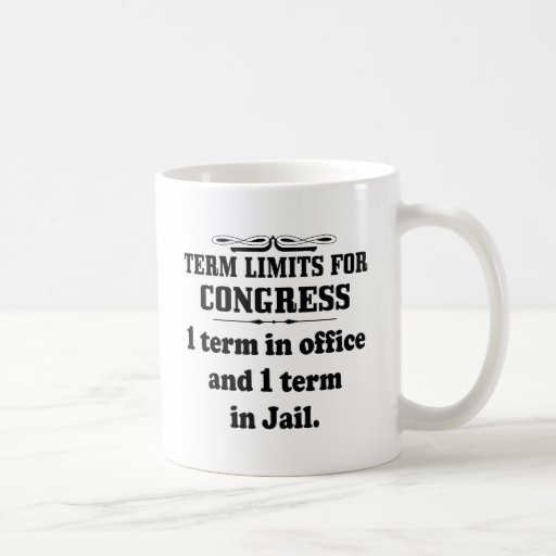 Politics: Term Limits For Congress Mug