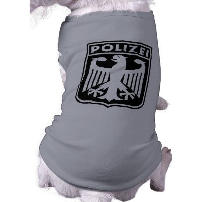 Polizei Pet T Shirt by magarmor