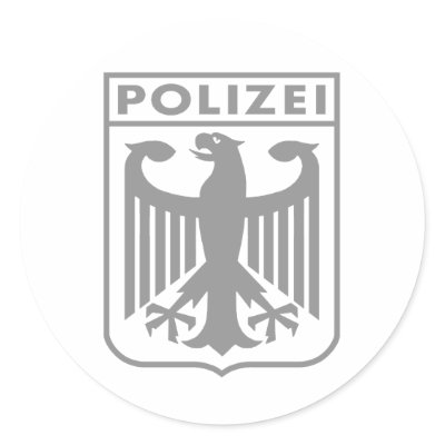 Polizei Stickers by magarmor
