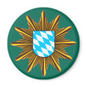 Polizeistern Bayern magnets