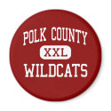 Polk County - Wildcats - High - Benton Tennessee magnets by customteamsportswear Polk County - Wildcats - High - Benton Tennessee magnets