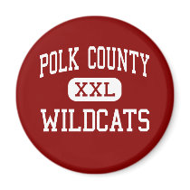 Polk County - Wildcats - High - Benton Tennessee magnets
