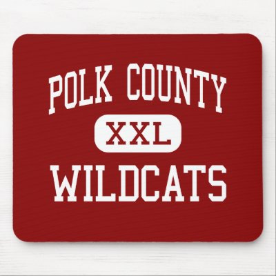 Polk County - Wildcats - High - Benton Tennessee Mouse Pads by customteamsportswear