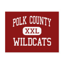 Polk County - Wildcats - High - Benton Tennessee postcards