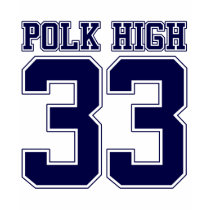 Polk High Bundy back t-shirts