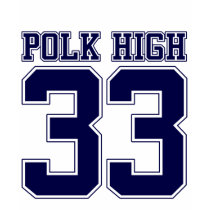 Polk High Bundy back t-shirts