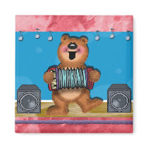 Polka Bear Magnet by nextstopitaly Polka Bear Magnet