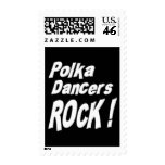 Polka Dancers Rock ! Stamps