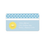 Polka Dot and Sunshine Address Labels