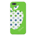 Polka Dot Apple Custom iPhone 5 Case
