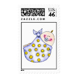 Polka Dot Baby Boy Swaddle Postage