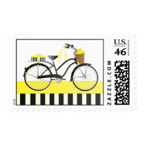 Polka Dot Bicycle postage