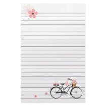 Polka Dot Bicycle stationery
