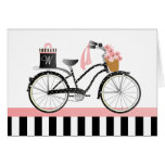 Polka Dot Bicycle with gift-bag Card