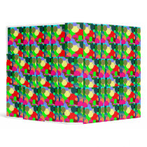 polka dot binder