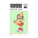 Polka Dot Birthday stamp