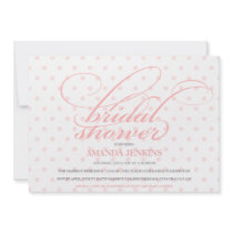 Polka Dot Bridal Shower Invitation invitations