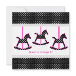 Polka Dot : Carousel Party Invitation