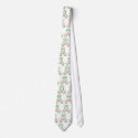 Polka Dot Christmas Cookies Tiling Neck Tie