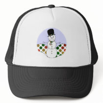 Polka Dot Christmas Snowman hats