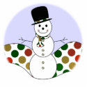 Polka Dot Christmas Snowman photo sculptures by polkadotpizazz Polka Dot Christmas Snowman photo sculptures