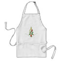 Polka Dot Christmas Tree Apron