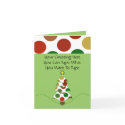 Polka Dot Christmas Tree Greeting Card by polkadotpizazz Polka Dot Christmas Tree Greeting Card