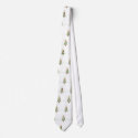 Polka Dot Christmas Tree Tiling Neck Tie