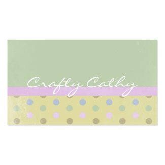 Polka Dot Craft Tags profilecard