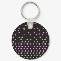 Polka Dot Destruction keychains by Bigeyes Polka Dot Destruction keychains