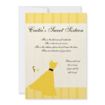 Polka Dot Dress invitations